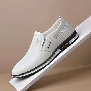 Mocassins Unisexo Moda Masculina Novos 2023 - Branco