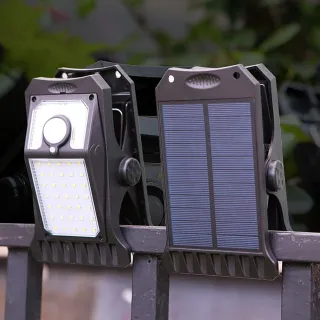 Luz solar ao ar livre com clipe de luz solar 3 modos IP65 à prova d