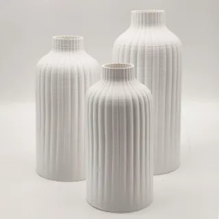 Vasos Riscados Suave - Trio de Cachepots - Único