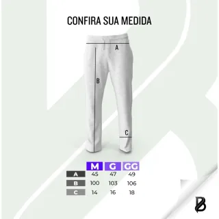 Calça Jogger Masculina Esportiva Casual - Kit com 2 - VERMELHO - AZUL ROYAL