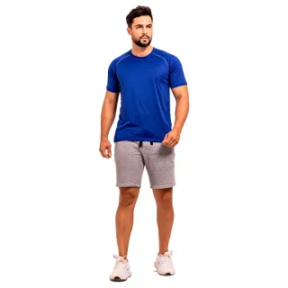 Camiseta Dry Fit Masculina para Cross Fit, Corrida e Academia - P - 5UN VARIADAS