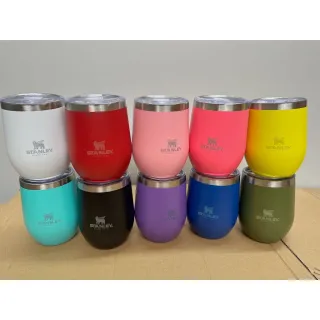 Tampa Acrílica Inox Copo Térmico 360ML - Promoção Raryel - Amarelo