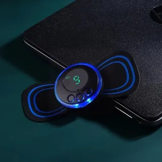 Massageador EMS SU Elétrico por Impulso Cervical, Lombar e Corpo - Único