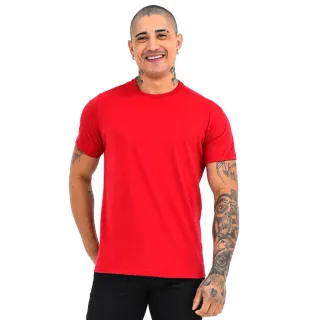 Camisa Masculina Premium Basica em Malha Grossa 100% Algodão - Branco