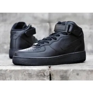 MEGA OFERTA: Bota Tênis Nike Air Force LV8 branco preto - Cano Alto Feminino Masculino - BRANCO/BRANCO