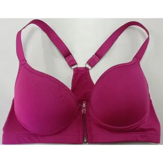 Sutiã Bojo Abertura Frontal Zíper Nadador - Jaipu (Rosa)