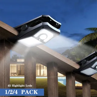 Luz solar ao ar livre com clipe de luz solar 3 modos IP65 à prova d