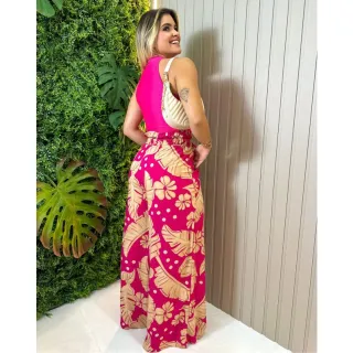 Pantalona Feminina Lastex Jhulia - Calça com Cintura - Zebra Off White