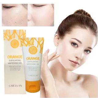 Gel Esfoliante Corporal Branqueador GMEELAN 50g - Laranja - 50g