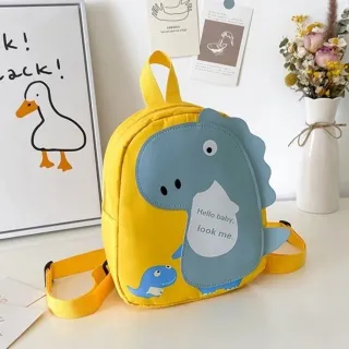 Mochila de crianças com estampa de dinossauro