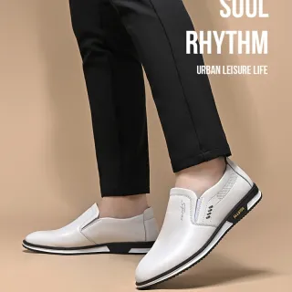 Mocassins Unisexo Moda Masculina Novos 2023 - Branco