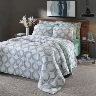 Edredom Dupla Face Casal 2,00 x 2,20 - Algodão - Lucerna