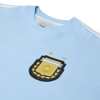 Treino Masculino Retrô Argentina Blusa Moletom 1986 - Azul Claro
