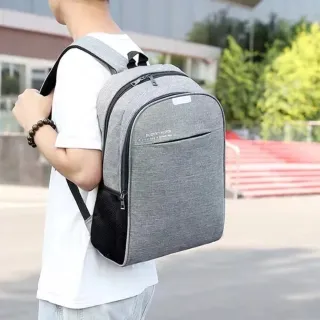 Conjunto de Mochila, Bolsa e Notebook Escolar - Masculina e Feminina - Preto