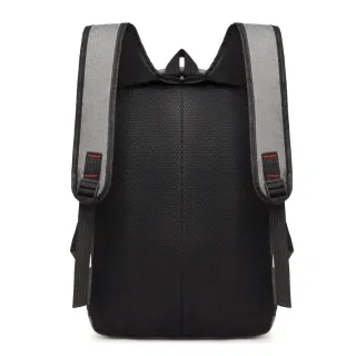 Mochila Notebook Unissex Resistente à Água para Viagem ou Escola - Preto