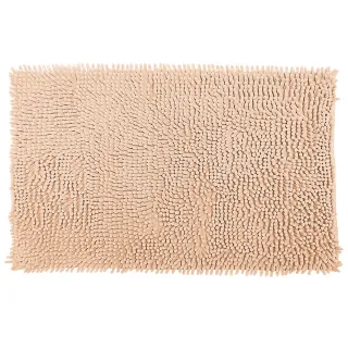 Envio Rápido Tapete de Bolinha Grande Alta Qualidade Microfibra - Branco