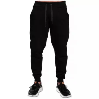Estilo Jogger Masculina: Kit com 2 Calças de Moletom Peluciado - P - 36/38
