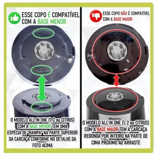 Multiprocessador Philco All In One 2 Menor Citrus 800W - Tampa Preta - Único