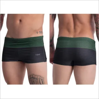 Sungas Adulto Larga Estampada Praia Piscina Boxer Lycra - Azul