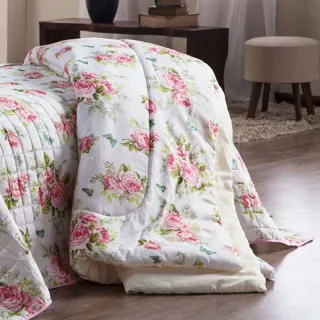 Cobertor Dupla Face Casal Estampa Variada Poliéster - GEOMETRICO