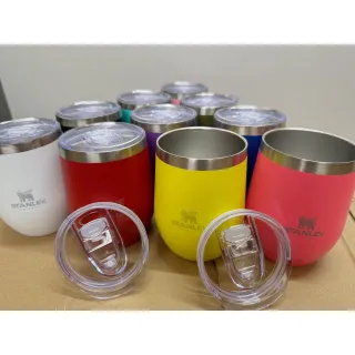 Tampa Acrílica Inox Copo Térmico 360ML - Promoção Raryel - Amarelo