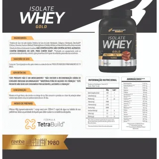Isolate Gold Zero Lactose Whey Protein Hidrolisado e Isolado 900g + Pre-War Pré Treino 100g Bodyaction - Morango