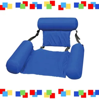 Cadeira Flutuante Boia para Piscina - Adulto e Criança - 2 Boias