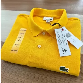 Polo LACOSTE Piquet - Camisa Masculina de Alta Qualidade em Promoção - Azul