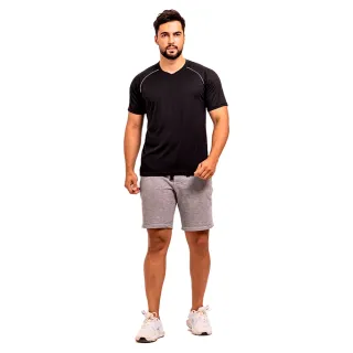 Camiseta Dry Fit Masculina para Cross Fit, Corrida e Academia - P - 5UN VARIADAS