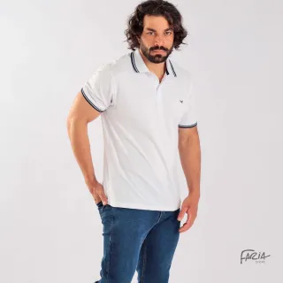Polo Branca Premium Wayna - Camisa - M