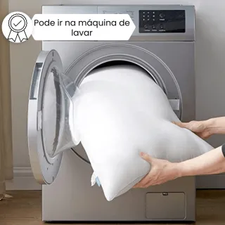 Travesseiros SonoLeve Premium Fibra Siliconada - Kit com 2 - Extra Macio e Antialérgico - Único