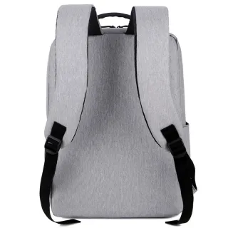 Mochila Marisa Masculina Moda Notebook 18L USB Fone de ouvido - Cinza