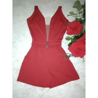 Cinto Embutido Macaquinho Plus Size Tule 40 A 54 - Preto