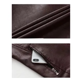 Moda Inverno Masculina: Jaqueta Motoqueiro de Couro - Preto