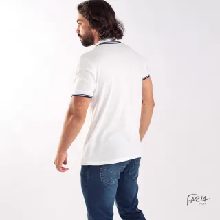 Polo Branca Premium Wayna - Camisa - M