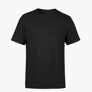 Modelo Premium Básica Camiseta 100% Algodão - Preto