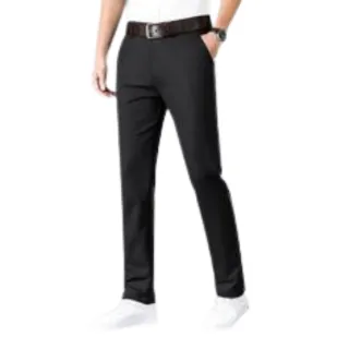 Masculino Premium Social Calça Microfibra Alfaiataria - 44
