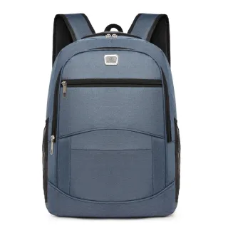 Mochila Notebook Unissex Resistente à Água para Viagem ou Escola - Preto