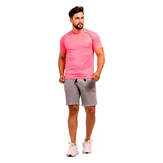 Camiseta Dry Fit Masculina para Cross Fit, Corrida e Academia - P - 5UN VARIADAS