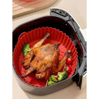 Formas Assadeira Flexíveis para Air Fryer - Kit com 3 unidades - Único