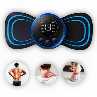 Massageador EMS SU Elétrico por Impulso Cervical, Lombar e Corpo - Único