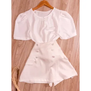 Princesa Luna Blusa Manga Curta - Preto