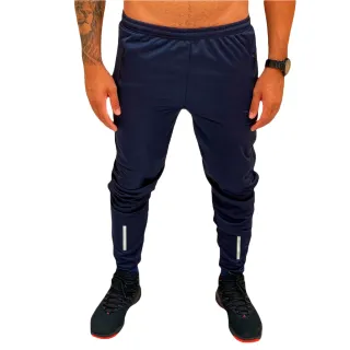 Calça Jogger Masculina Esportiva Casual - Kit com 2 - VERMELHO - AZUL ROYAL