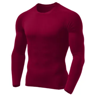 Camiseta Manga Longa Proteção Uv 50+ Segunda Pele Camisa Térmica - Preto