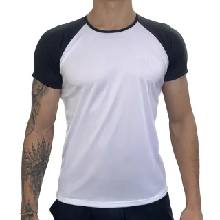 Treino Esportes Casual - KIT 3 Camiseta Mesclada Academia Exercícios Corrida - CHUMBO-ROYAL-LARANJA
