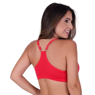 Sutiã Bojo Abertura Frontal Zíper Nadador - Jaipu (Rosa)