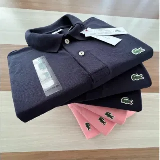 Polo LACOSTE Piquet - Camisa Masculina de Alta Qualidade em Promoção - Azul