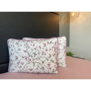 Malha 100% Algodão: Jogo de Lençol com Elástico e Fronha - Imperial