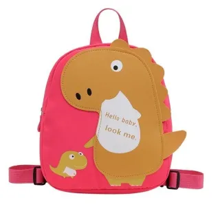 Mochila de crianças com estampa de dinossauro - Azul