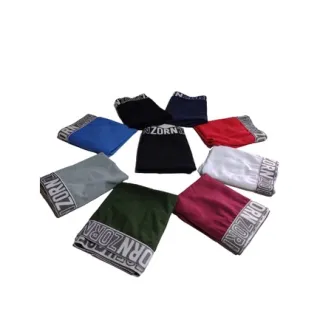 Cuecas Boxer Adulto Algodão Kit 05 Lisas - Promoção - sortidas